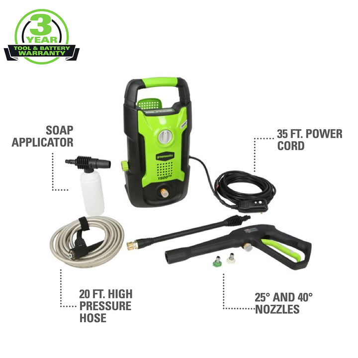 Electric Pressure Washer - 1.2GPM
